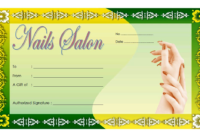 7 Free Printable Manicure Gift Certificate Template Ideas Throughout Amazing Free Printable Manicure Gift Certificate Template