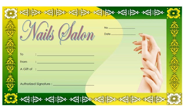 7 Free Printable Manicure Gift Certificate Template Ideas Throughout Amazing Free Printable Manicure Gift Certificate Template