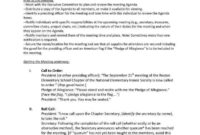 7 Meeting Agenda Templates Free Premium Templates Regarding Awesome Annual Board Meeting Agenda Template