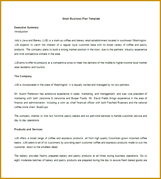 7 Small Business Financial Plan Template Fabtemplatez Inside Sba Business Plan Template Pdf