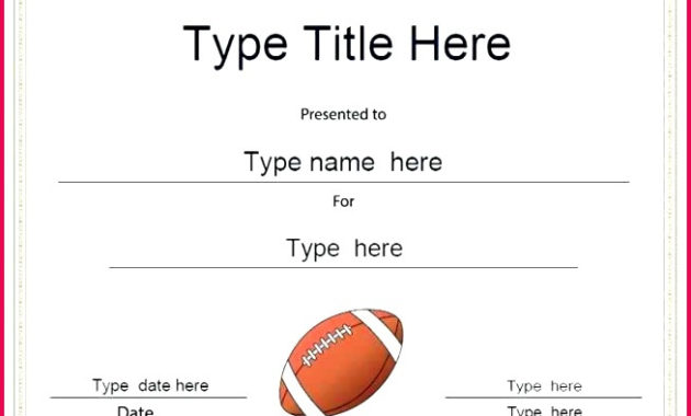 7 Soccer Achievement Certificate Templates Free 83398 For Free Soccer Achievement Certificate Template