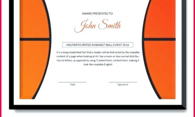 7 Sports Certificate Templates Netball 73504 Fabtemplatez Intended For Free Netball Certificate Templates