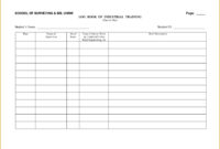 7 Truck Driver Log Book Template Fabtemplatez In Cdl Log Book Template
