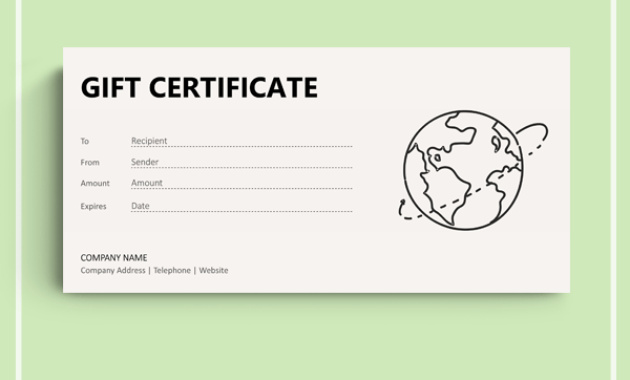 72 Free Gift Certificate Templates Word Doc Pdf Throughout Amazing Travel Gift Certificate Templates