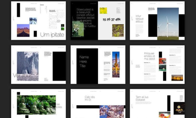 75 Fresh Indesign Templates And Where To Find More Redokun Within Business Plan Template Indesign