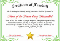 8 Award Of Excellence Certificate Template Excel Regarding Quality Award Of Excellence Certificate Template