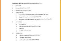 8 Board Meeting Agenda Card Authorization 2017 In Free Small Business Meeting Agenda Template
