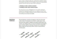 8 Free Real Estate Agent Marketing Plan Templates Pdf Regarding Real Estate Agent Business Plan Template