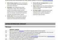 8 Free Real Estate Checklist Templates For Agents In Pdf With Business Plan For Real Estate Agents Template