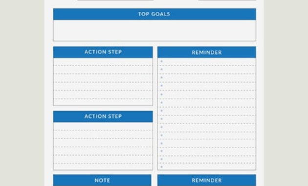 8 Monthly Planner Templates Free Premium Templates In Awesome Monthly Meeting Schedule Template