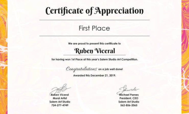 83 Psd Certificate Templates Free Premium Templates Pertaining To Free Template For Recognition Certificate