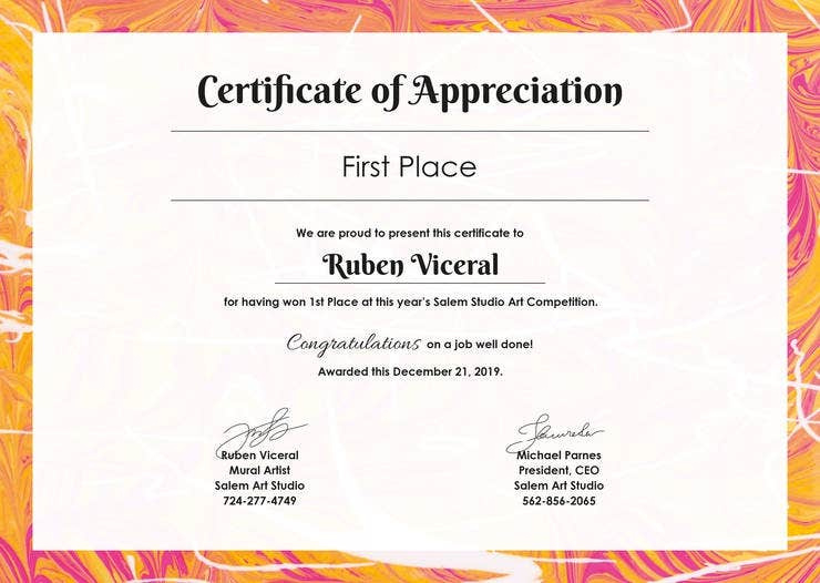 83 Psd Certificate Templates Free Premium Templates Pertaining To Free Template For Recognition Certificate