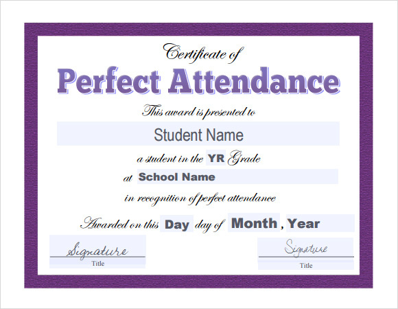 9 Attendance Certificate Templates Download Free In Quality Conference Certificate Of Attendance Template