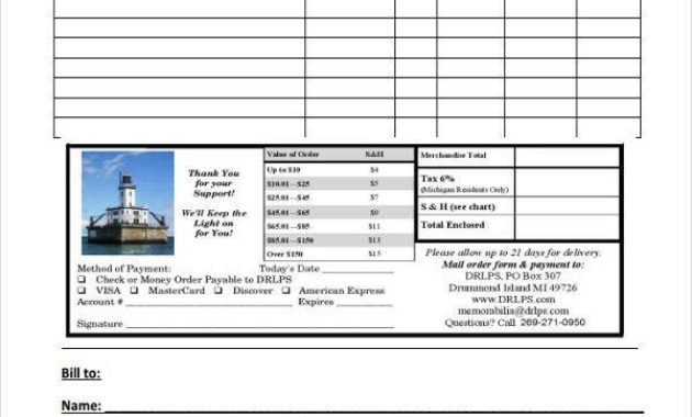 9 Clothing Order Forms Free Samples Examples Format For Business Plan Template For Clothing Line