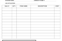 9 Equipment Order Form Templates Free Pdf Excel Format Throughout Free Business Directory Template