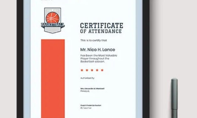 9 Free Basketball Templates Word Doc Excel Psd Regarding Basketball Tournament Certificate Template Free