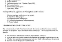 9 Free Sample Grant Proposal Templates Printable Samples Throughout Amazing Grant Proposal Template Word