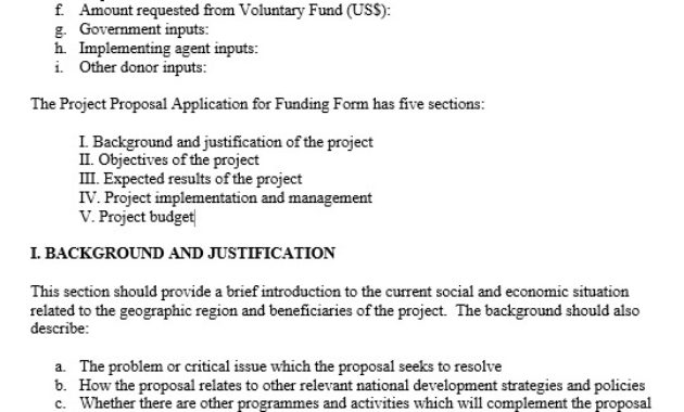 9 Free Sample Grant Proposal Templates Printable Samples Throughout Amazing Grant Proposal Template Word