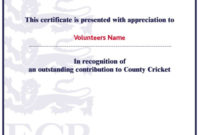 9 Free Sample Volunteer Certificate Templates Printable Inside Volunteer Certificate Templates
