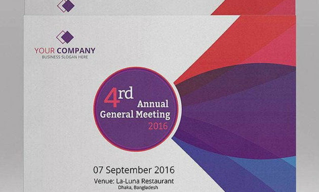 9 Official Meeting Invitation Designs Templates Psd With Meeting Invite Template