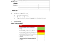 9 Project Meeting Agenda Template Word Pdf Free Within Free Project Team Meeting Agenda Template