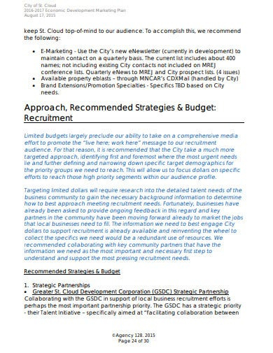 9 Recruitment Agency Marketing Plan Templates In Pdf Inside Recruitment Agency Business Plan Template