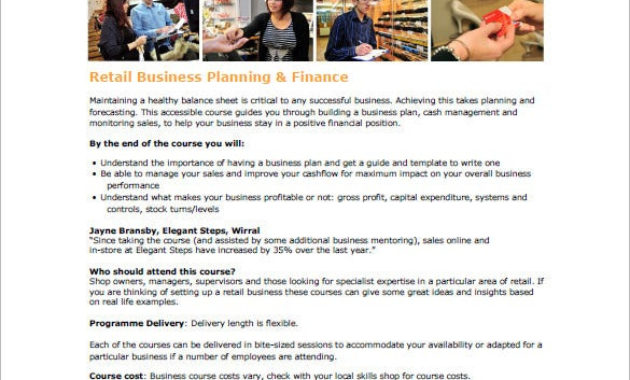 9 Retail Business Plan Templates Docs Pdf Word Free Pertaining To Retail Business Proposal Template