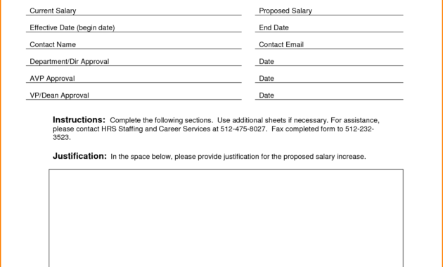 9 Salary Change Form Template Simple Salary Slip Throughout Printable Salary Proposal Template
