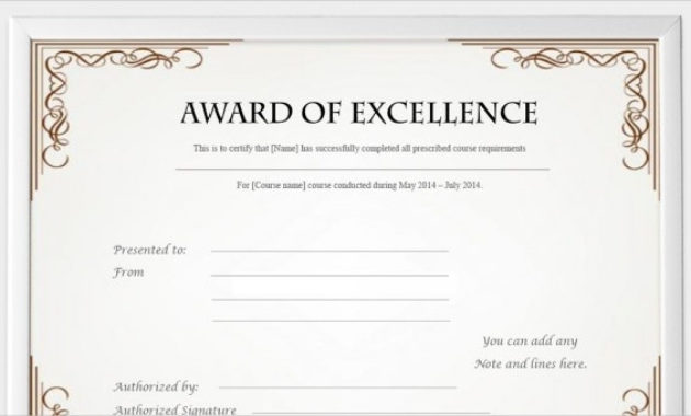 99 Free Printable Certificate Template Examples In Pdf Inside Generic Certificate Template