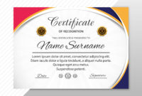 Abstract Creative Certificate Of Appreciation Award With In Appreciation Certificate Templates