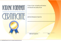 Academic Achievement Certificate Template 10 Fresh Ideas Pertaining To Quality 9 Math Achievement Certificate Template Ideas
