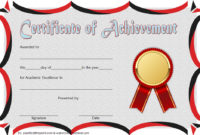 Academic Achievement Certificate Template 8 Op Templates In Academic Achievement Certificate Template