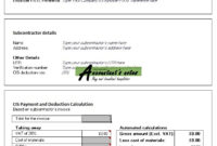 Accountant&amp;#039;S Eshop Buy And Download Templates For Excel For Construction Payment Certificate Template