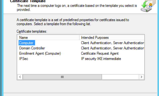 Active Directory Domain Controllers And Certificate Auto For Domain Controller Certificate Template