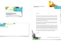 Adolescent Counseling Business Card Letterhead Template For Non Medical Home Care Business Plan Template