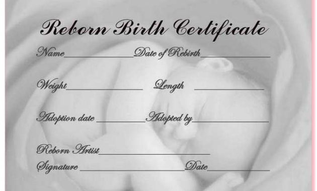 Adoption Certificate Template Birth Certificates Printable Pertaining To Awesome Amazing Teddy Bear Birth Certificate Templates Free