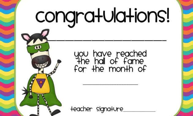 Adventures In Room 5 I'Ve Finally Figured Out My Behavior With Regard To Free Good Behaviour Certificate Editable Templates