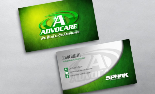 Advocare Business Card 37 In Advocare Business Card Template