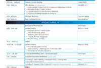 Agenda April 1618 2020 Omaha Ne Intended For Awesome Vendor Meeting Agenda Template