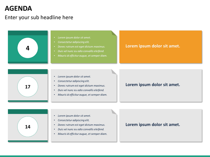 Agenda Powerpoint Template Sketchbubble In Free Agenda Template For Presentation