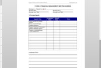 Agenda Related Forms • Invitation Template Ideas With Regard To Awesome Management Meeting Agenda Template
