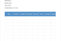 Agenda Template 35 Free Wordpdf Document Download With Family Meeting Agenda Template
