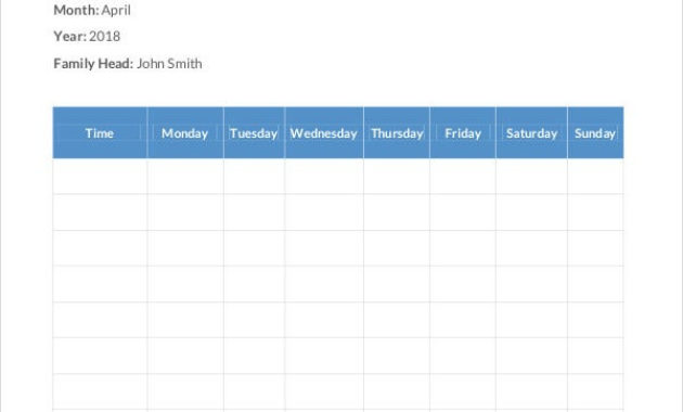Agenda Template 35 Free Wordpdf Document Download With Family Meeting Agenda Template