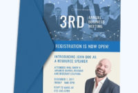 Annual Business Meeting Invitation Template Word Psd With Regard To Best Meeting Invite Template