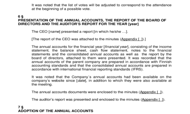 Annual General Meeting Agenda Sample Free Download Pertaining To Plc Meeting Agenda Template