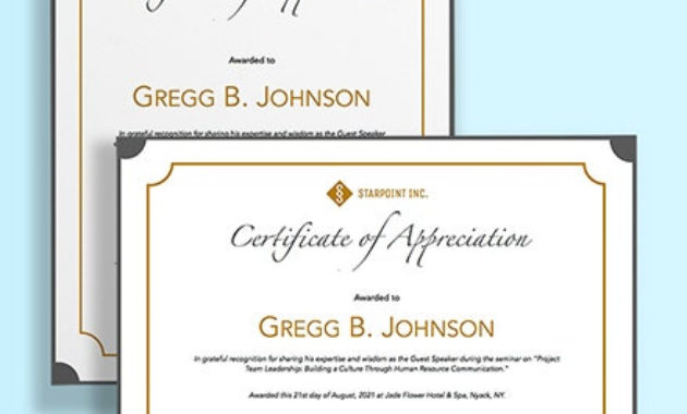 Appreciation Certificate Template For Employee Merit For Free Employee Anniversary Certificate Template