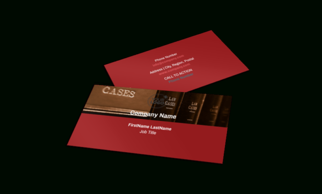 Attorney At Law Business Card Template Mycreativeshop Within Legal Business Cards Templates Free