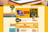 Auction Website Template Free Psd Download Psd Inside Template For Business Website Free Download