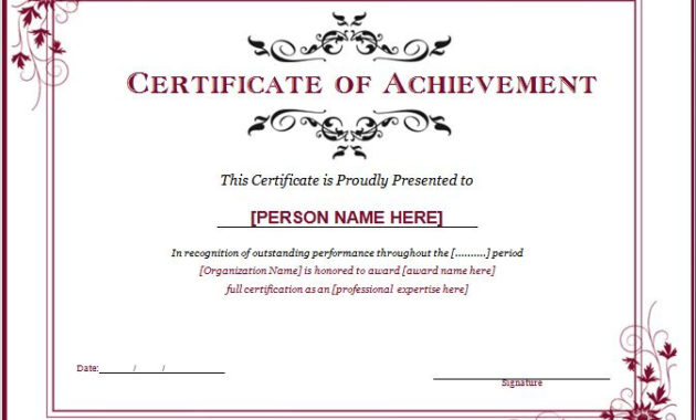 Award Certificate Sample Business Mentor Regarding Amazing Badminton Achievement Certificate Templates