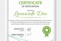 Award Certificate Template 29 Download In Pdf Word With Quality Certificate Of Appearance Template